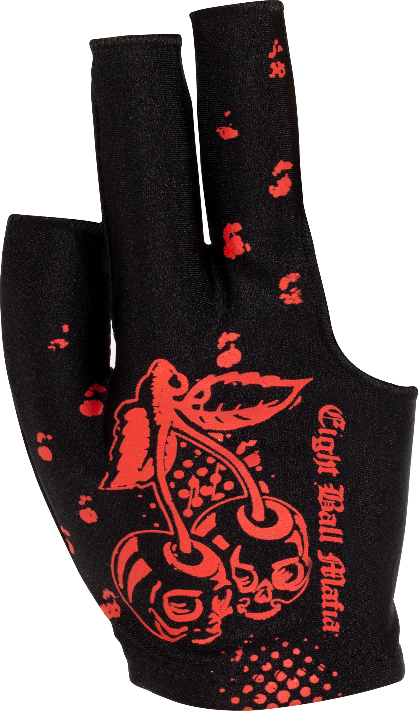 Eight Ball Mafia Cherry Skulls BGREBM02 Glove - Bridge Hand Right