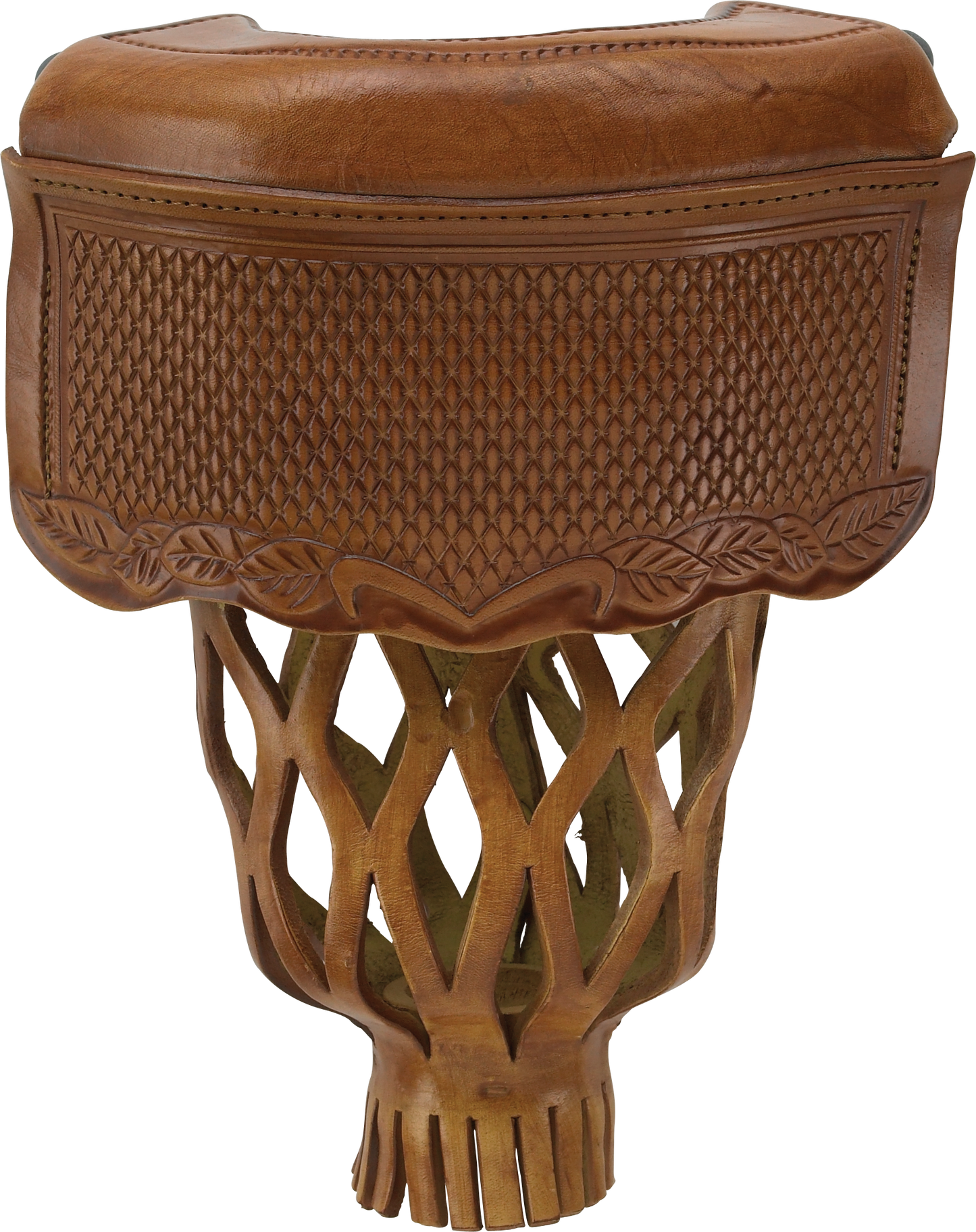 TPPK06 Tan Leather Shield Pockets