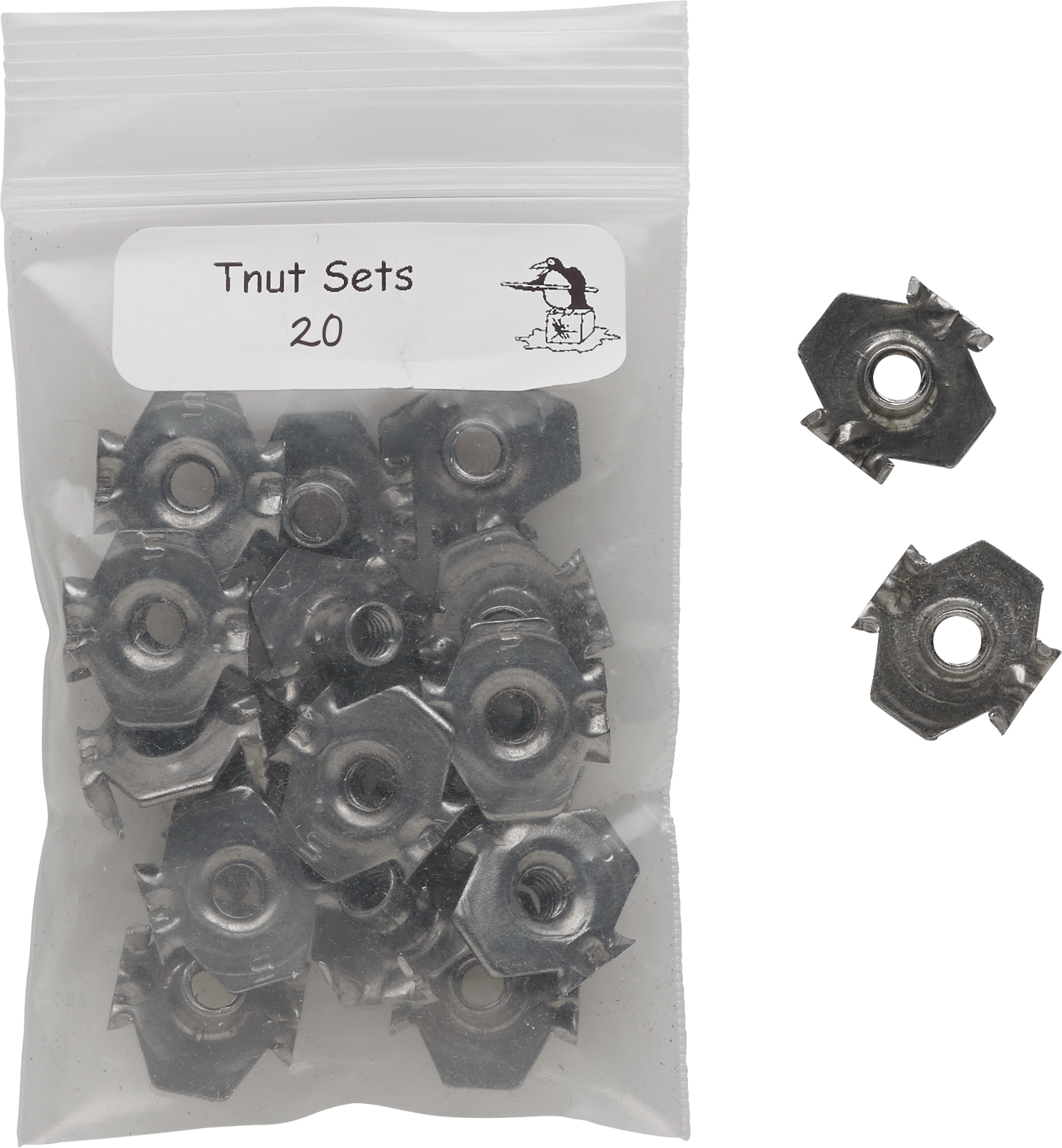 TPVTN T-Nuts - 20ct