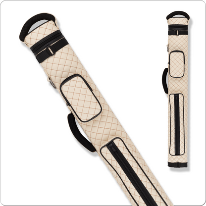Action Vanity ACVA22 2x2 Hard Case - Cream & Brown