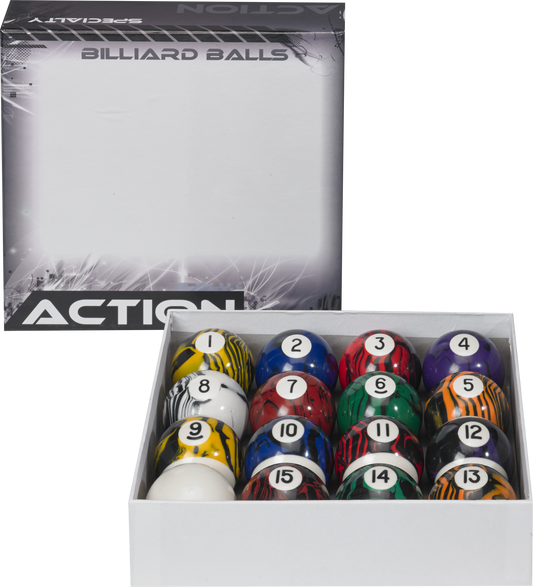 Action BBBM Black Marble Ball Set