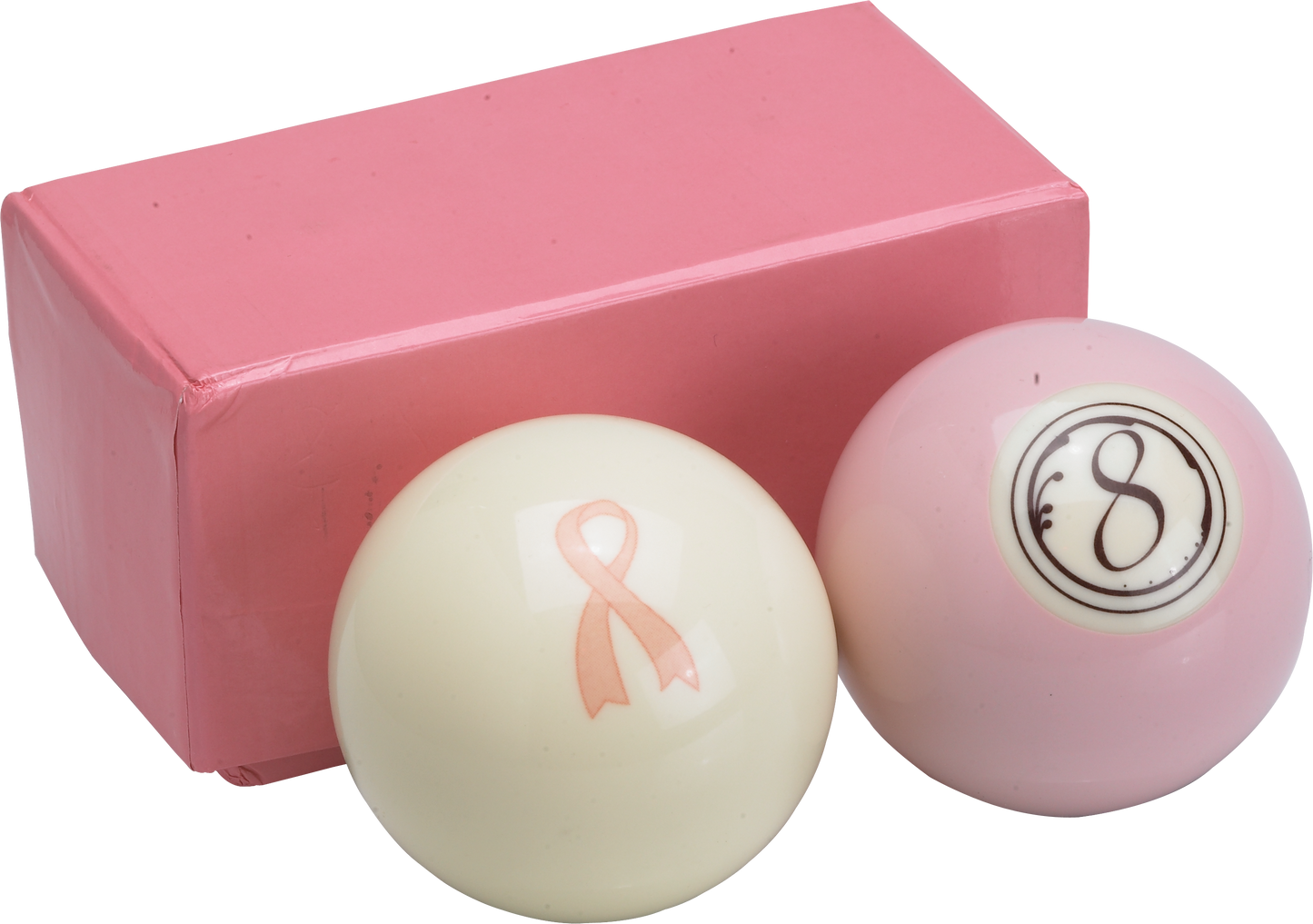 Action BBPINK Cue and 8 Ball Set