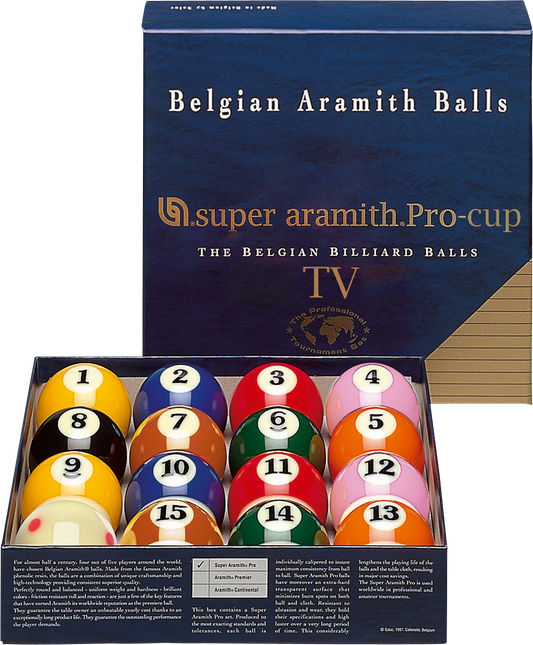 Aramith BBSAPTV Super TV Pro Cup Ball Set
