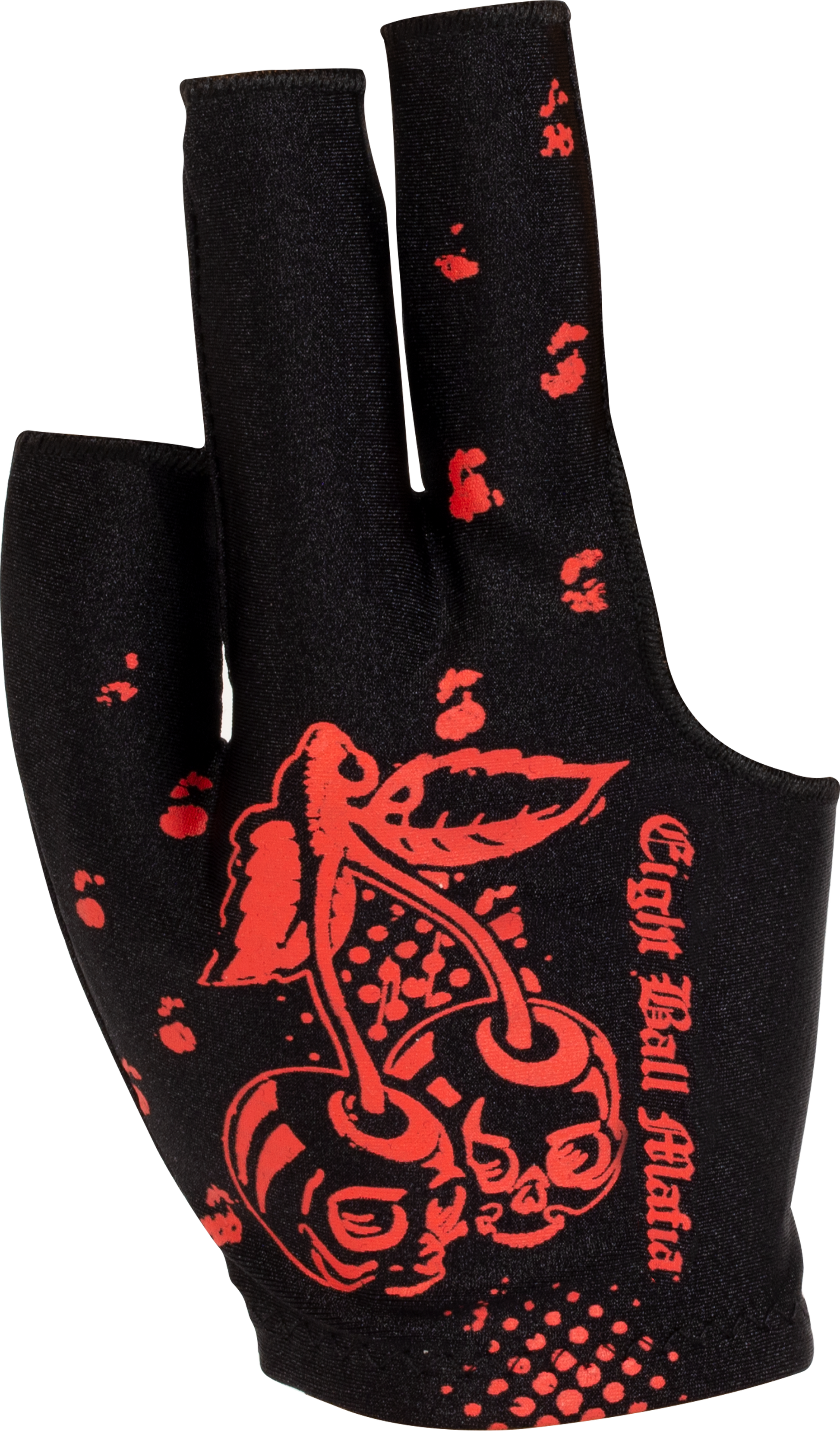 Eight Ball Mafia Cherry Skulls BGREBM02 Glove - Bridge Hand Right