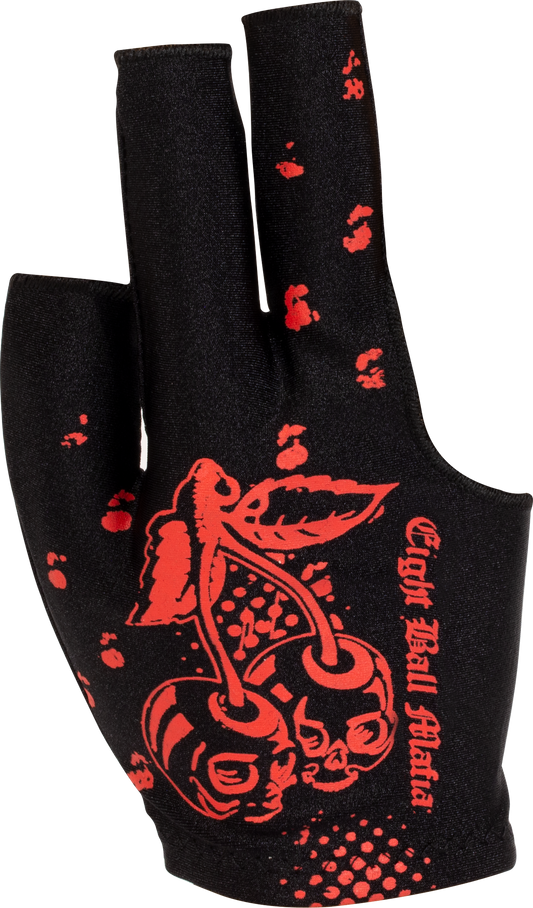 Eight Ball Mafia Cherry Skulls BGREBM02 Glove - Bridge Hand Right