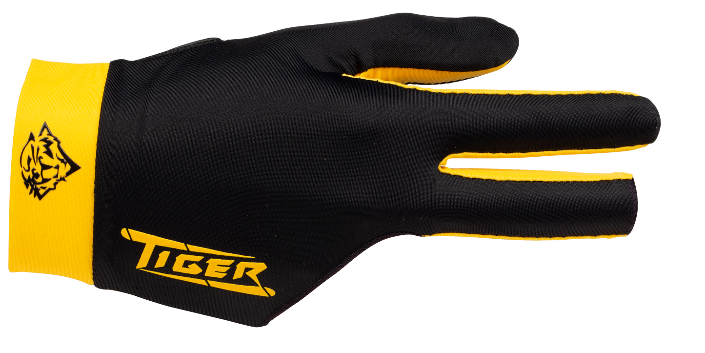 Tiger X Yellow BGRTGY Glove - Bridge Hand Right