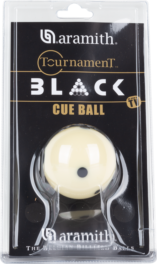 Aramith Black Set CBABKP Cue Ball - Blister Pack
