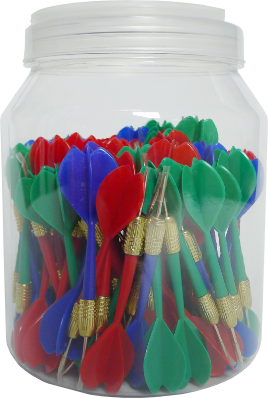 DRT100 Bucket of Darts - 100 Ct - Steel Tip