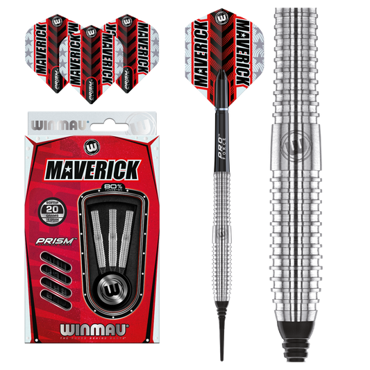 Winmau DRTWMAV Maverick Soft Tip Dart Set