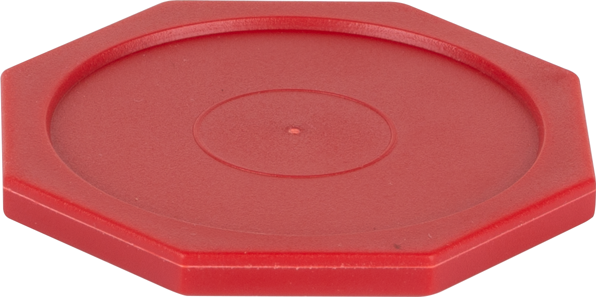 Air Hockey Puck GAPKO Red Octagon - Single