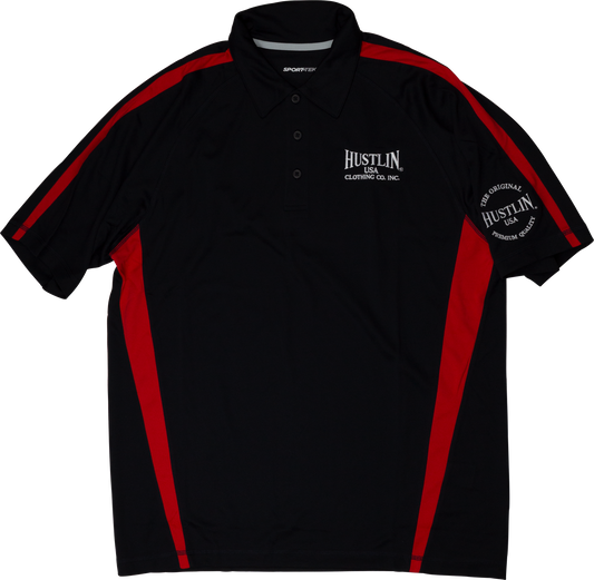 Hustlin USA HUSP02 Mens Polo