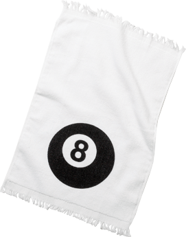 Action NI8BT 8-Ball Towel