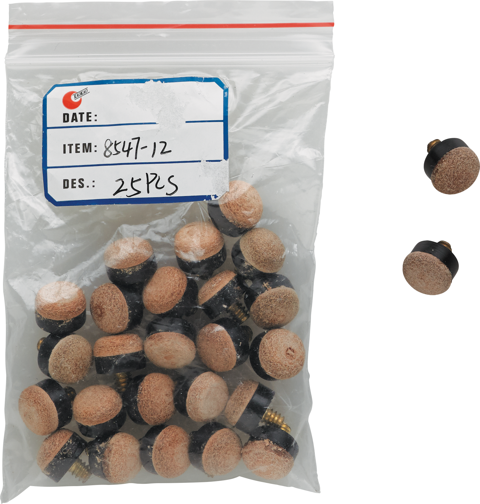 QTSCOT Screw-On Tips - Pack of 25