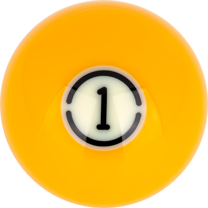 Aramith Black RBABK Replacement Ball - ball 1