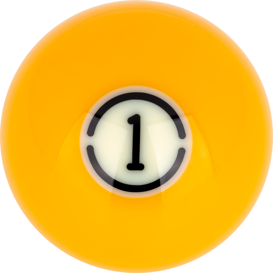 Aramith Black RBABK Replacement Ball - ball 1