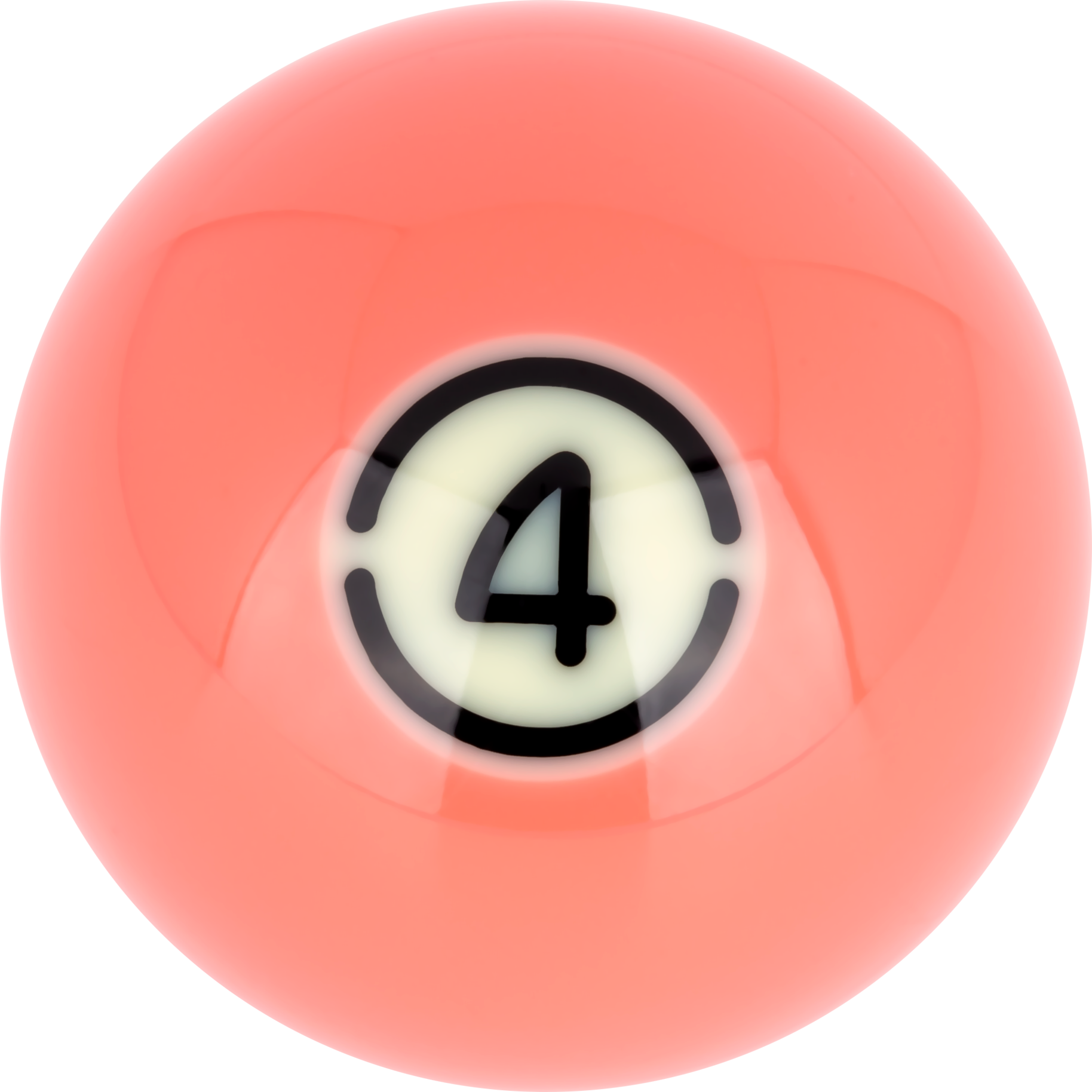 Aramith Black RBABK Replacement Ball - ball 4