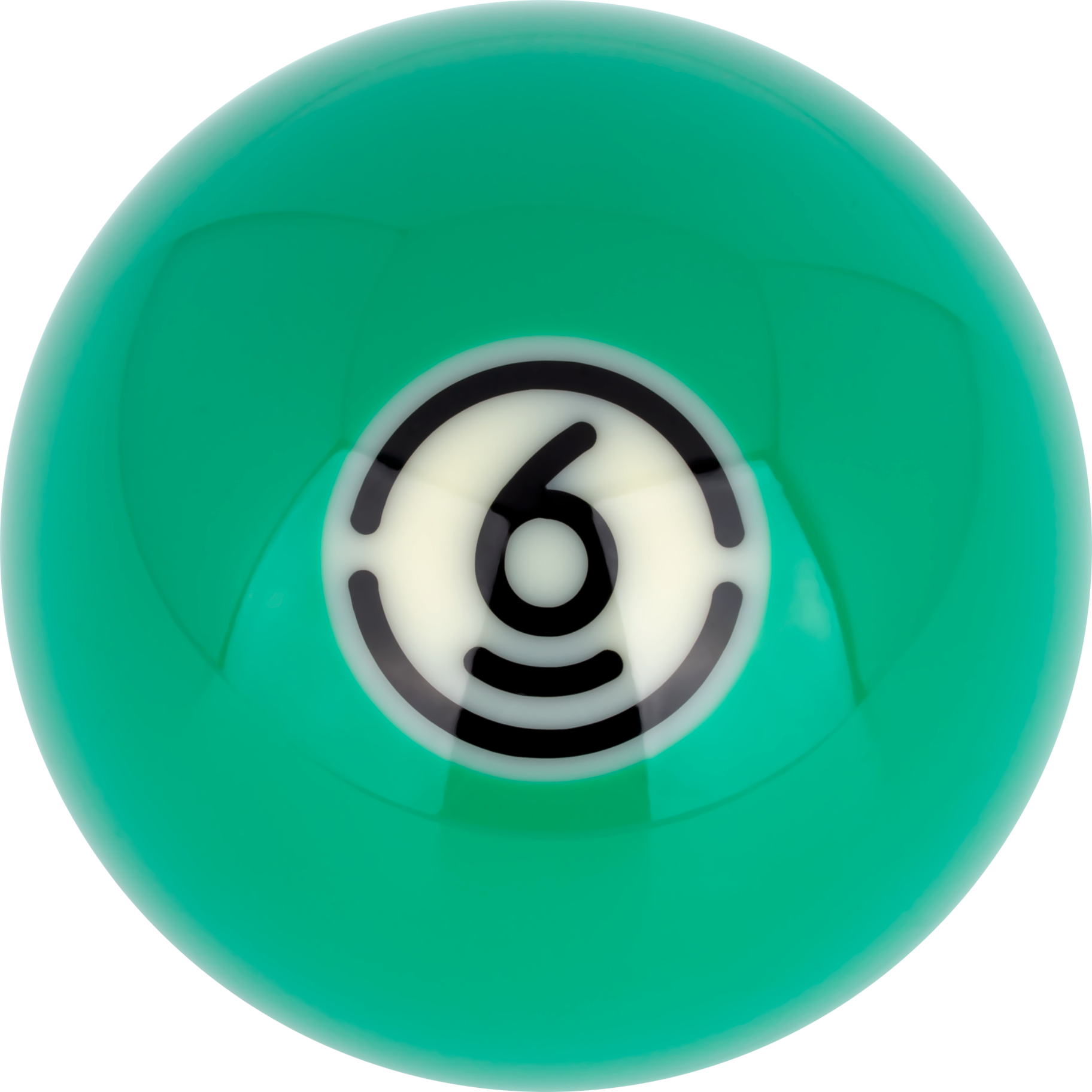 Aramith Black RBABK Replacement Ball - ball 6