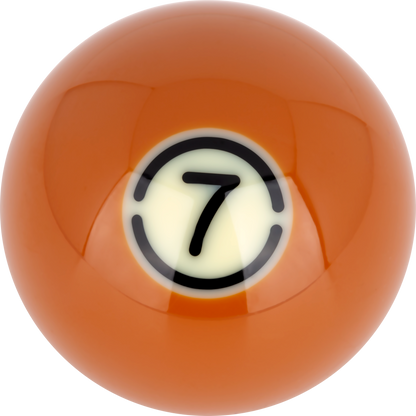 Aramith Black RBABK Replacement Ball - ball 7