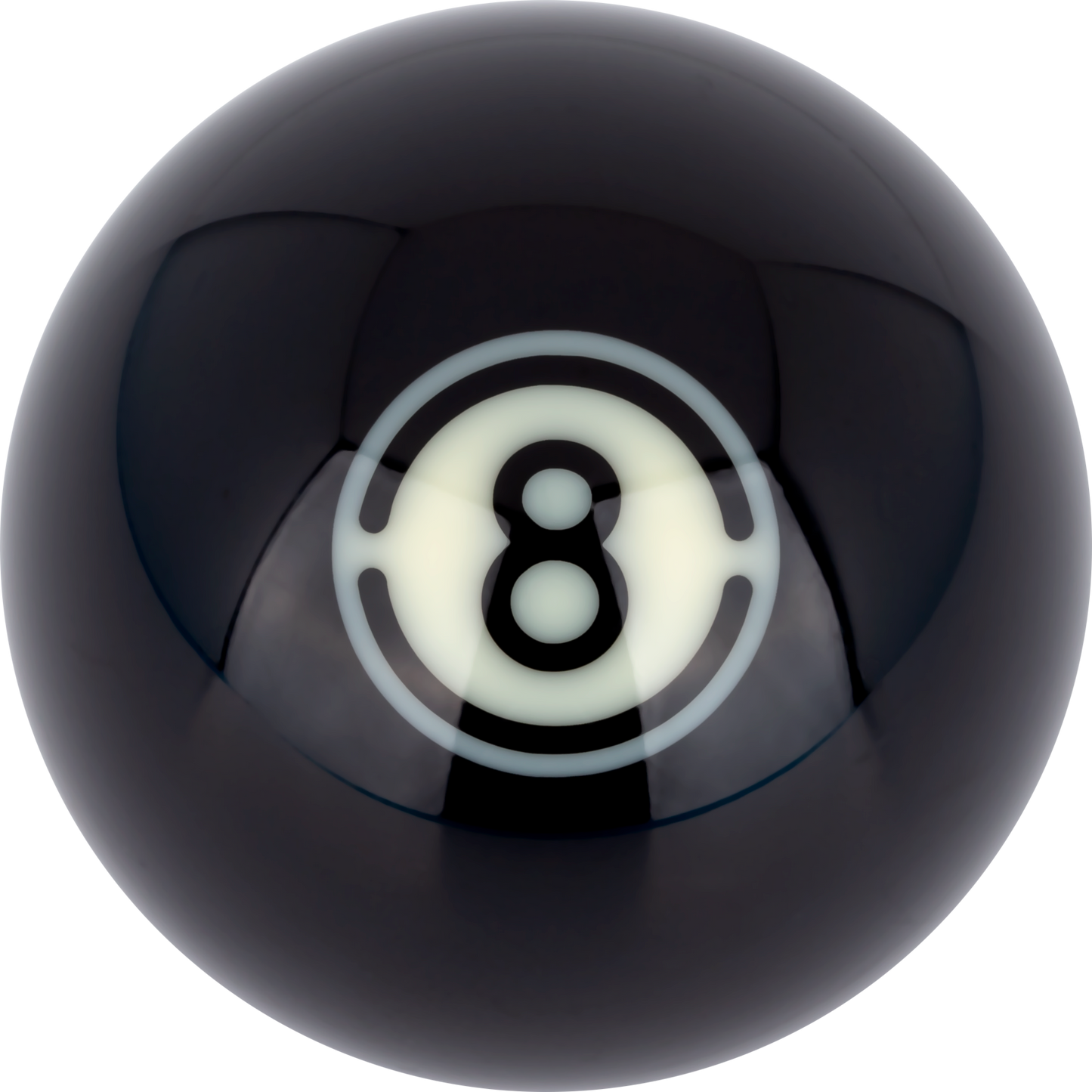 Aramith Black RBABK Replacement Ball - ball 8