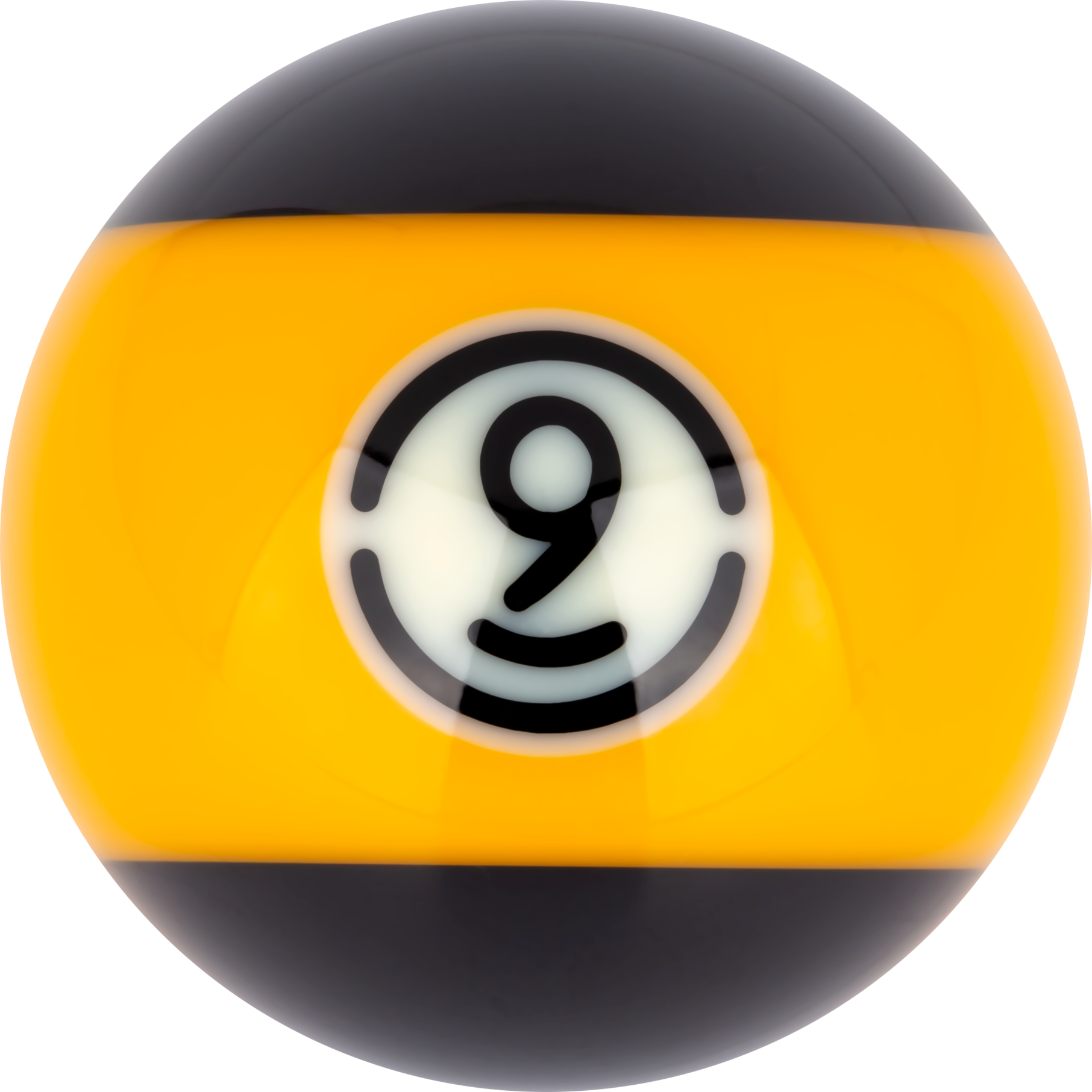 Aramith Black RBABK Replacement Ball - ball 9