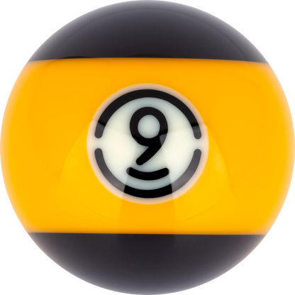 Aramith Black RBABK Replacement Ball - ball 9