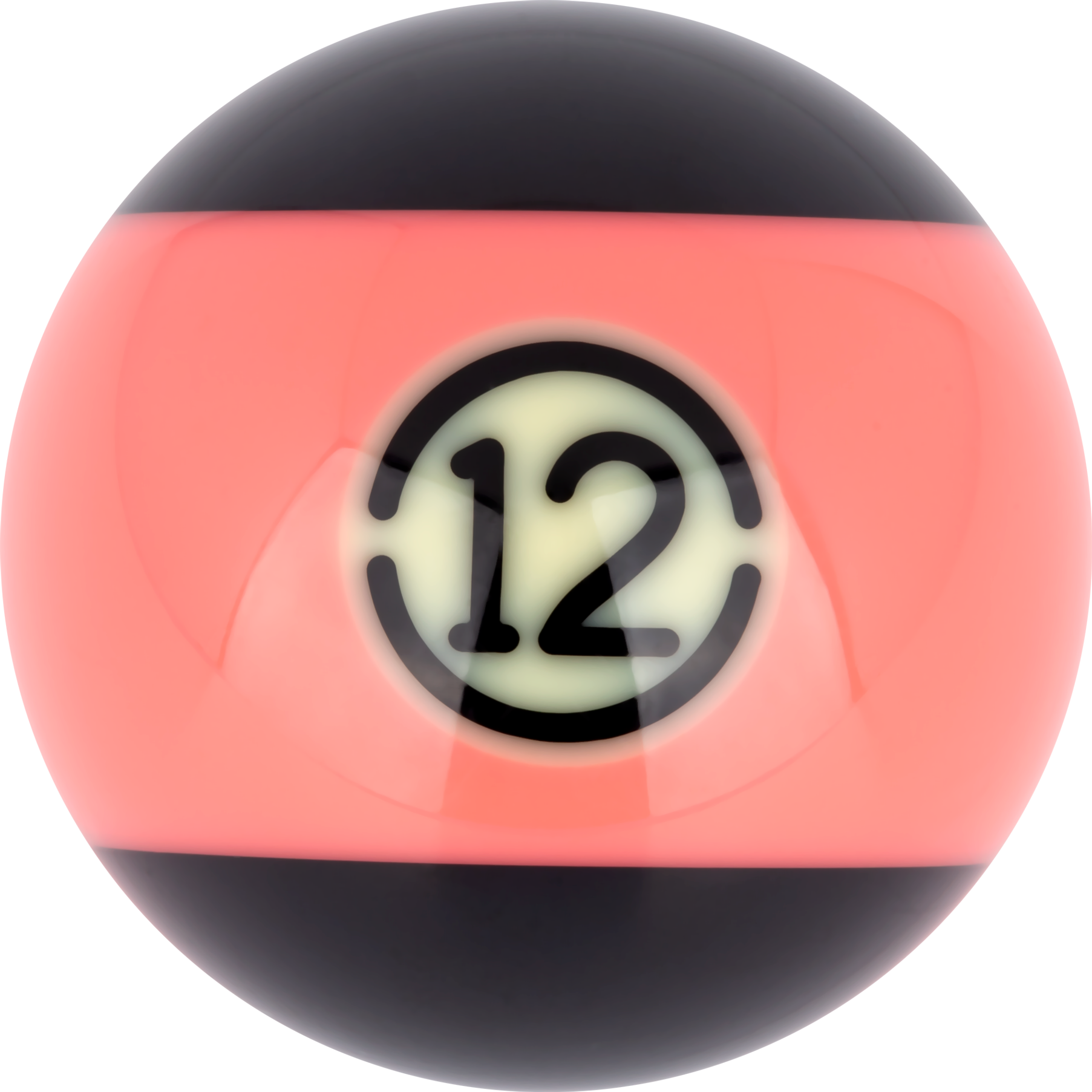 Aramith Black RBABK Replacement Ball - ball 12