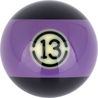 Aramith Black RBABK Replacement Ball - ball 13