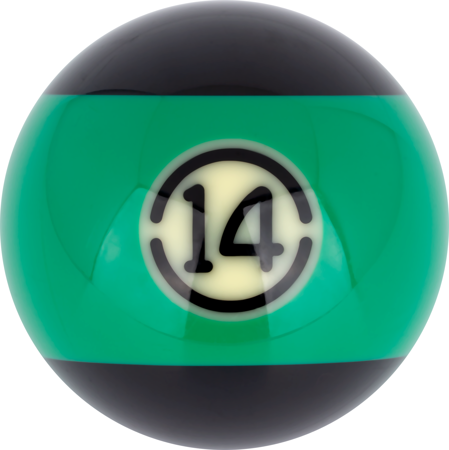 Aramith Black RBABK Replacement Ball - ball 14