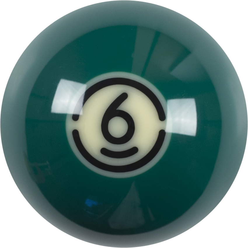 Aramith Tournament RBAT Replacement Ball - ball 6