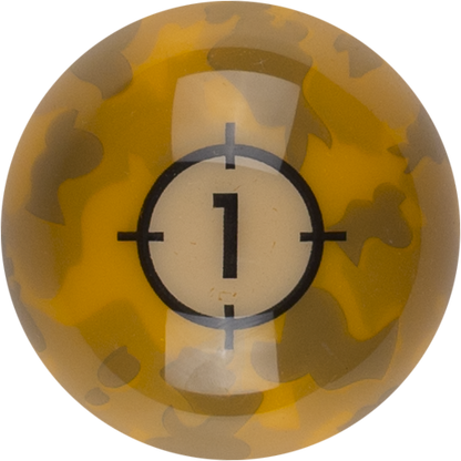 Aramith Camouflage RBCAM Replacement Ball - ball 1