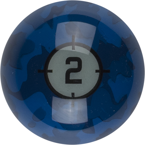 Aramith Camouflage RBCAM Replacement Ball - ball 2
