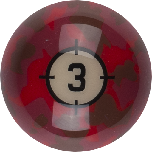 Aramith Camouflage RBCAM Replacement Ball - ball 3