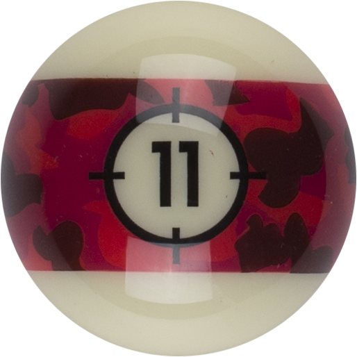 Aramith Camouflage RBCAM Replacement Ball - ball 11
