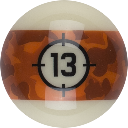 Aramith Camouflage RBCAM Replacement Ball - ball 13