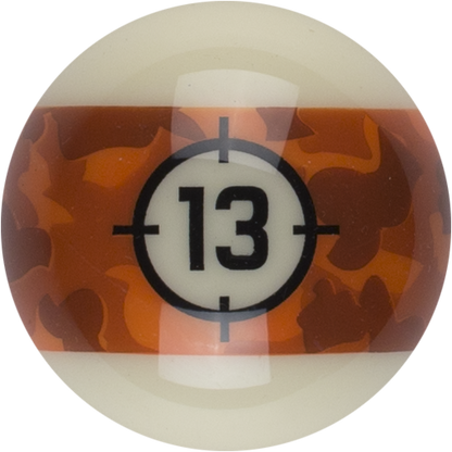 Aramith Camouflage RBCAM Replacement Ball - ball 13