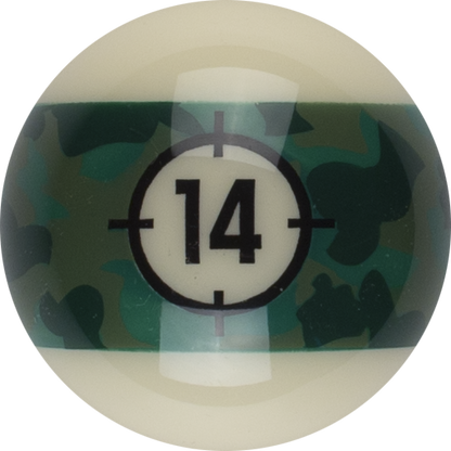 Aramith Camouflage RBCAM Replacement Ball - ball 14