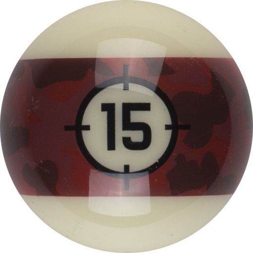 Aramith Camouflage RBCAM Replacement Ball - ball 15