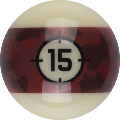 Aramith Camouflage RBCAM Replacement Ball - ball 15