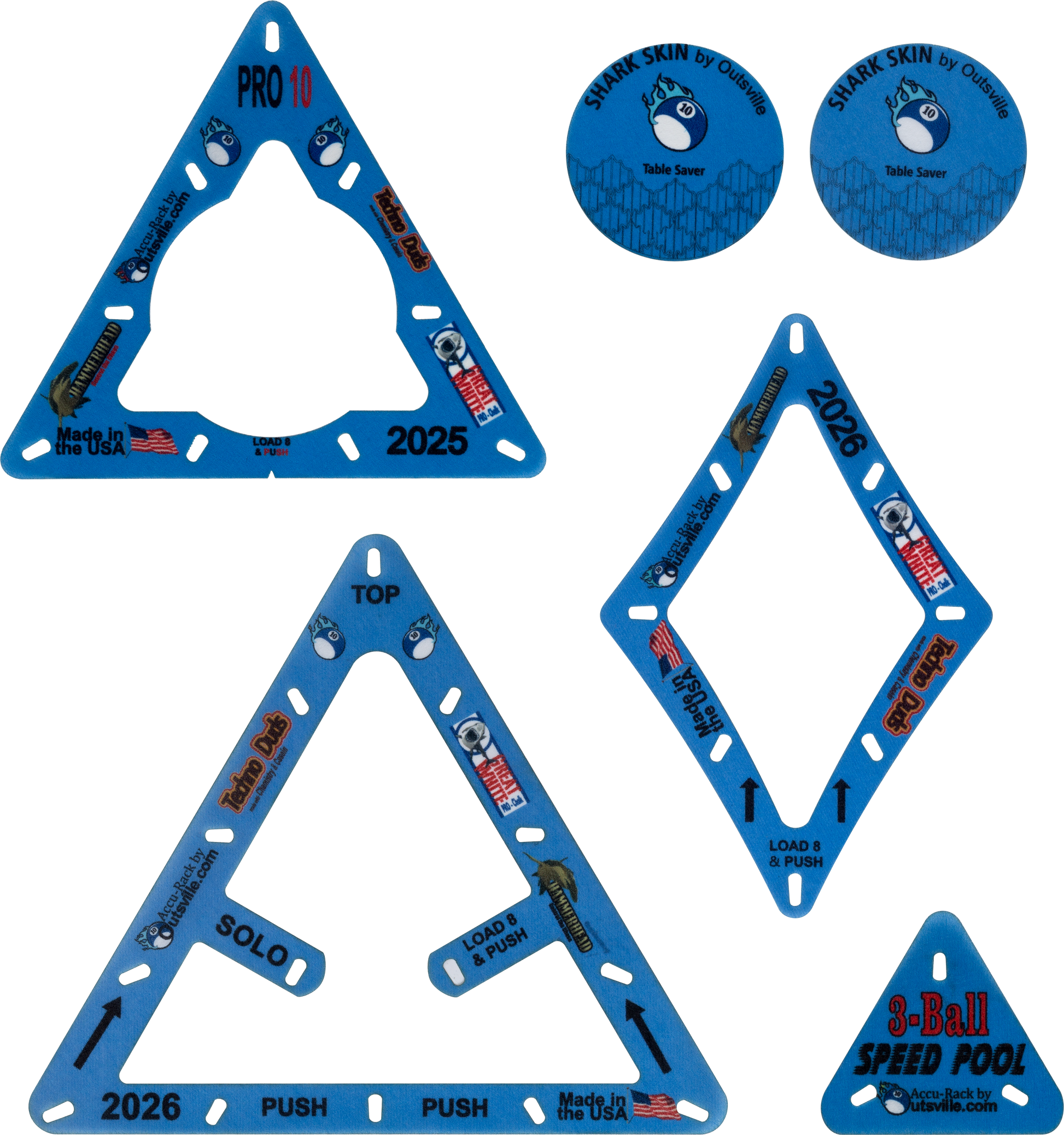 Outsville RKARS Accu Rack Templates