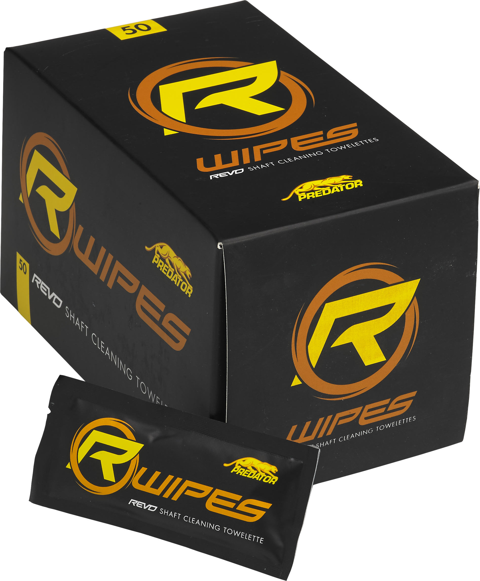 Predator SPPRE50 REVO Wipes - Box of 50