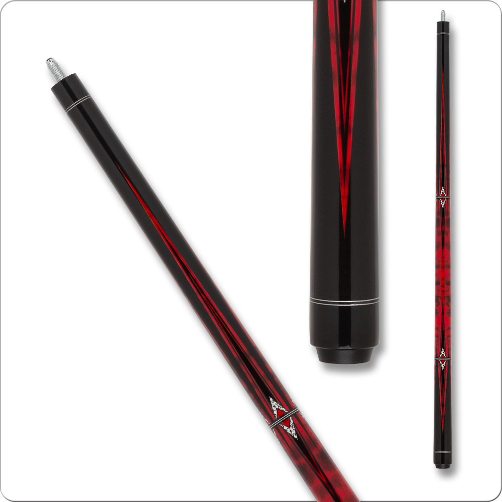 Talon TL28 - Red Stained Tiger Maple w/ Black Points