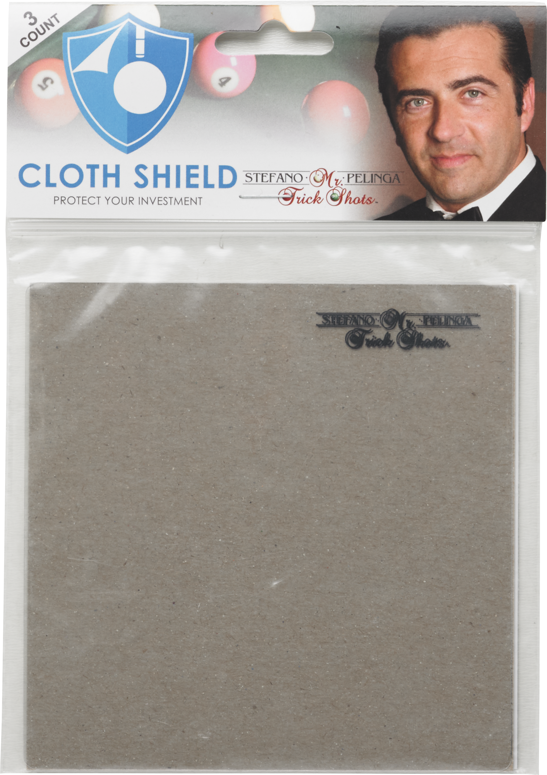 Stefano Pelinga TPCS Cloth Shield - Pack of 3