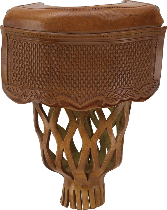 TPPK06 Tan Leather Shield Pockets