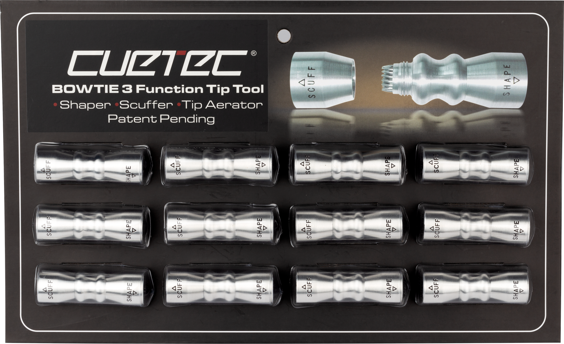 Cuetec TTBOW Bowtie Tip Tool
