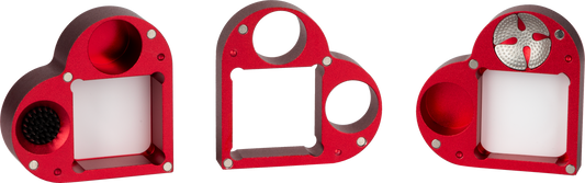 Action TTRHT Heart Shaped Multi Tip Tool - Red